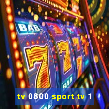 tv 0800 sport tv 1